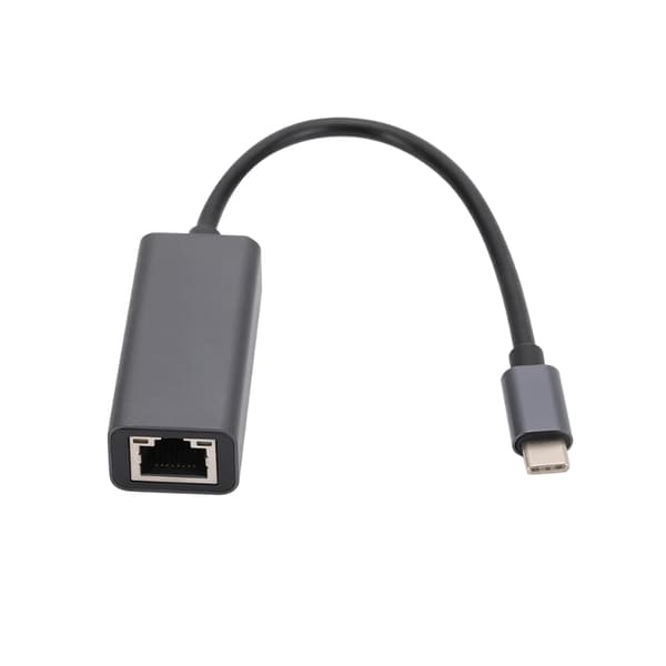 USB-C til Ethernet Adapter 1 Gbit/s Svart - Multipack 48 1-Pack
