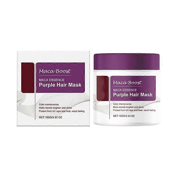 1/2/3 STK Maca Power Lilla Hårmaske Maca Essens Dyb Næring Lysner Keratin 1PC