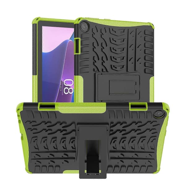 Dæktekstur TPU+PC-etui til Lenovo Tab M10 3. generation Mavi Green