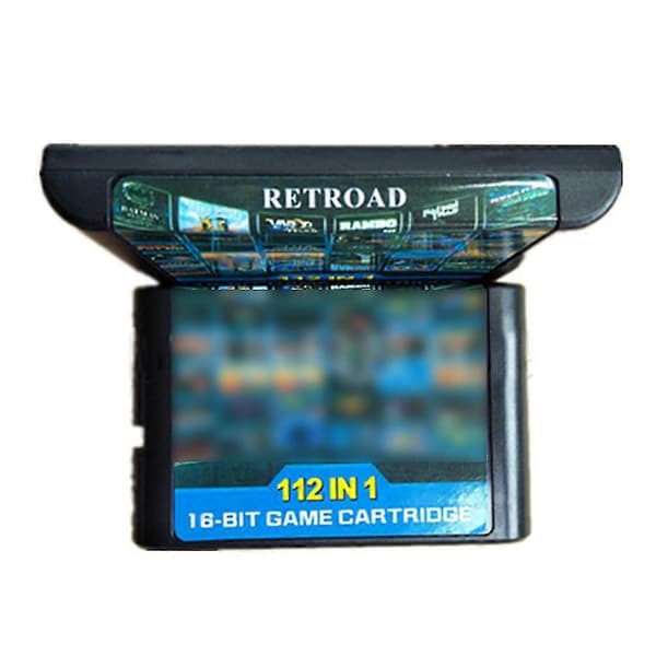 112-i-1 multi-spelpatron för Sega Megadrive