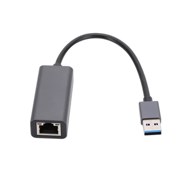 USB til Ethernet-adapter 1 Gbit/s Svart - Multipack 96 2-Pack