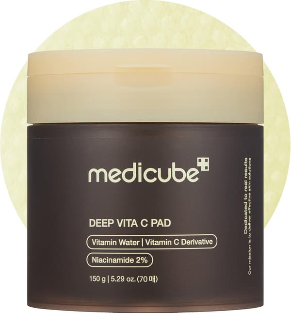 Med Deep Vitamin C ansiktsbomullspads (70 stk. sett)