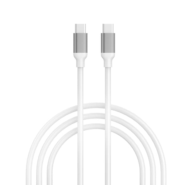 Stark 60W USB-C til USB-C Kabel Hvid - 2 meter 96 2-Pack