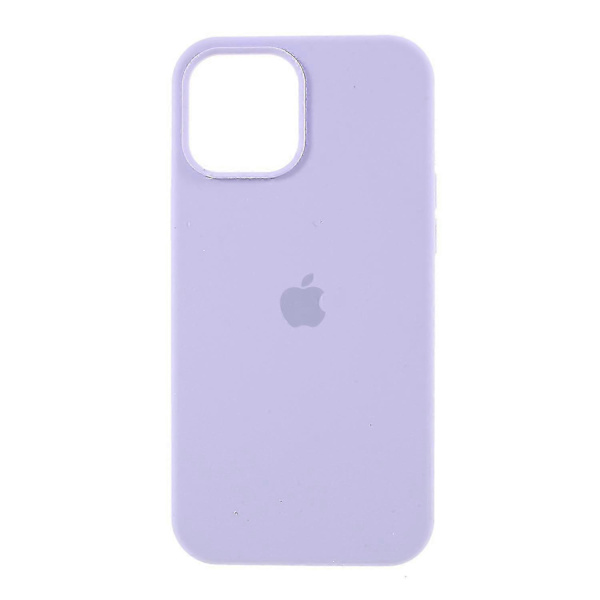 Silkemykt solid silikondeksel til iPhone 12 Mini Light purple