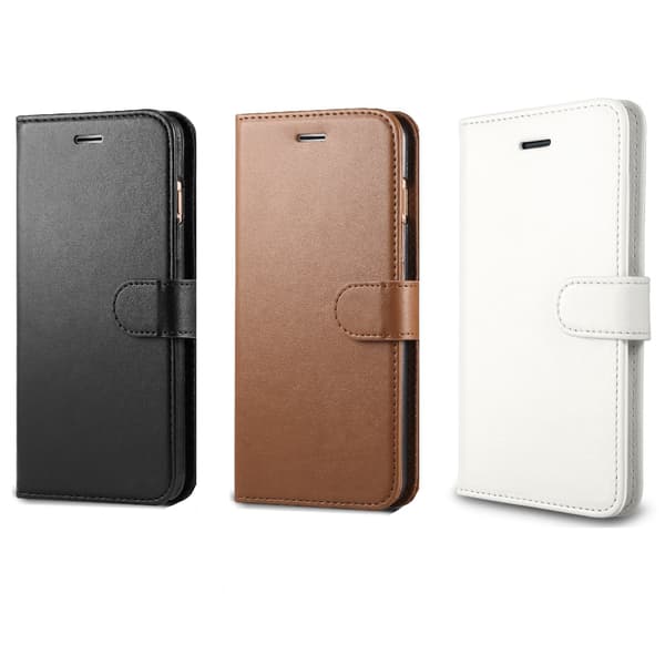 Lommeboketui iPhone 6/6s Plus Hvit Vit 5-Pack