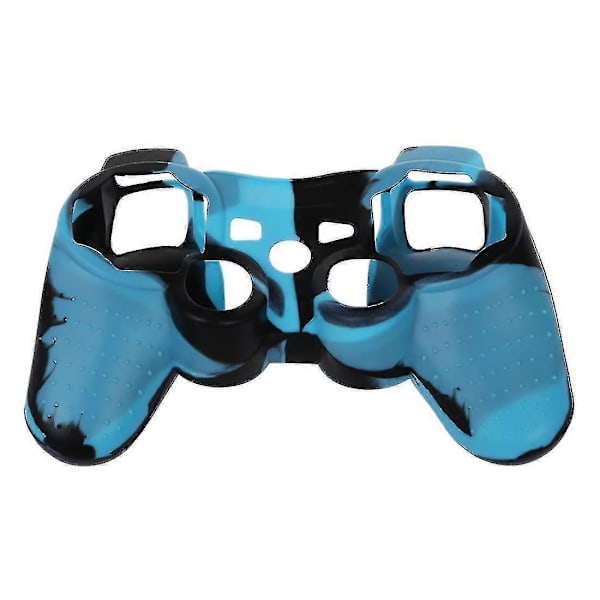 Silikone Controller Beskyttelsescover til Ps3 Blå-sort Cover