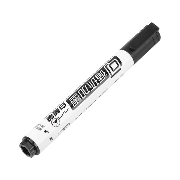 Giftfria raderbara whiteboardpennor - 10-pack (svart)