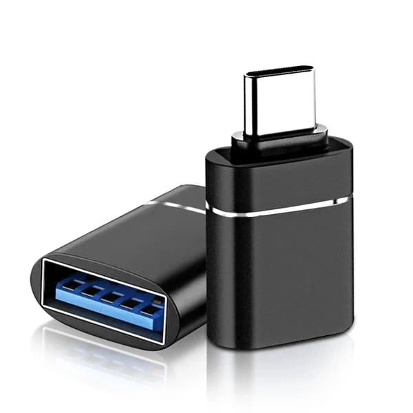 Hurtig USB til USB-C Adapter - Metalliske Farver 4 Guld