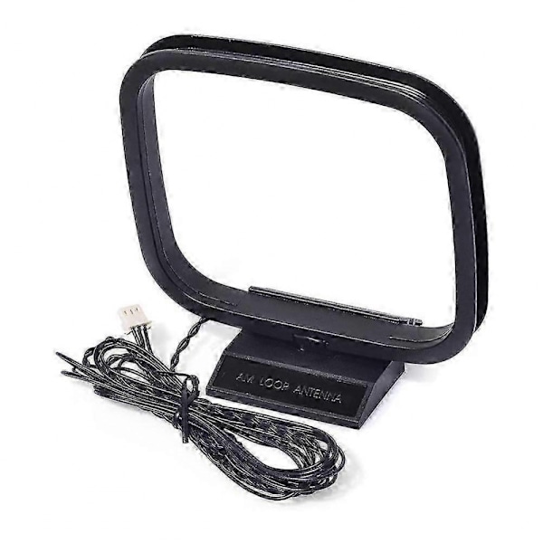 AM/FM Loop-antenne med 3-benet stik til HIFI-receiver lydsystem - Yvan
