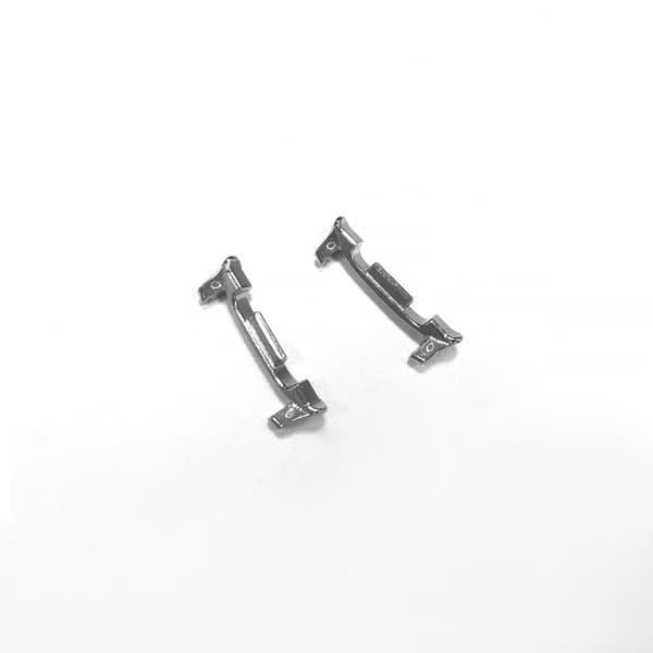 Premium rustfrie stål-koblinger for Samsung Galaxy Watch 8 Silver