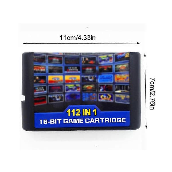 112-i-1 multi-spelpatron för Sega Megadrive