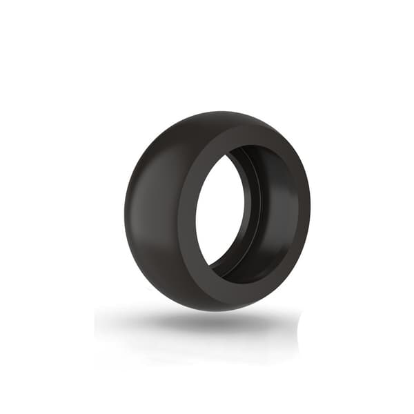 Stötsäkert silikonskydd för Oura Ring Gen 3 Svart Black S