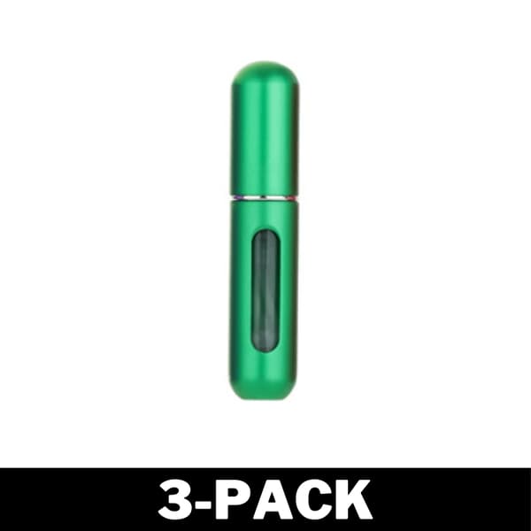 Genopfyldelig Parfume Flaske - Grøn 16 1-Pack