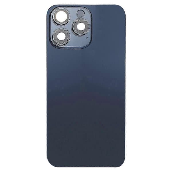 Glassbatterideksel til iPhone 15 Pro Blue