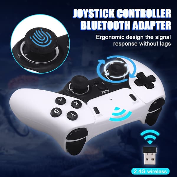 Trådløs Retro Spilcontroller med HDMI-udgang, Plug and Play Videospilkonsol 2.4g Trådløs Dobbeltcontroller