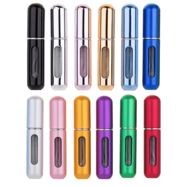 Refill Parfyme Flaske Gjenfyllbar - Gull 32 2-Pack