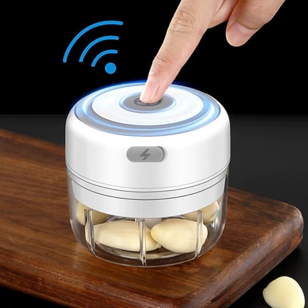Elektrisk Mini Dicer / Kutter - 100 ml Hvit 110