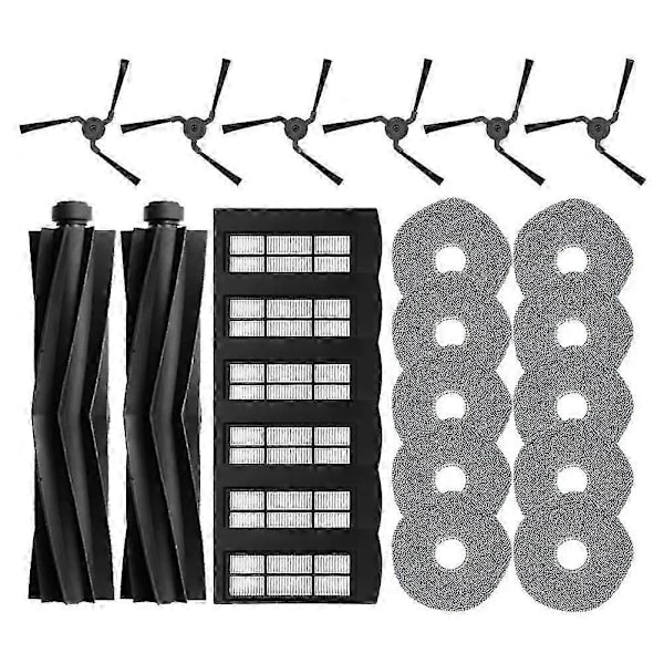 Til Eufy X9 Pro Hovedsidebørste Hepa Filter Moppeklud