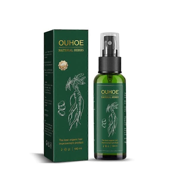 Ginseng Hårtonic Stimulerar Essentiell Spray Mot Håravfall Hårväxt Näring Hårbotten Hårsäcksvård