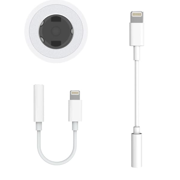 Lightning / USB-C - AUX-sovitin 3,5 mm paketti 11 LightningAUX