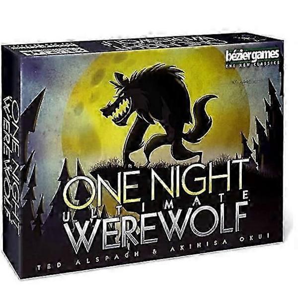 Engelsk version brætspil One Night Ultimate Werewolf One Night Wolf