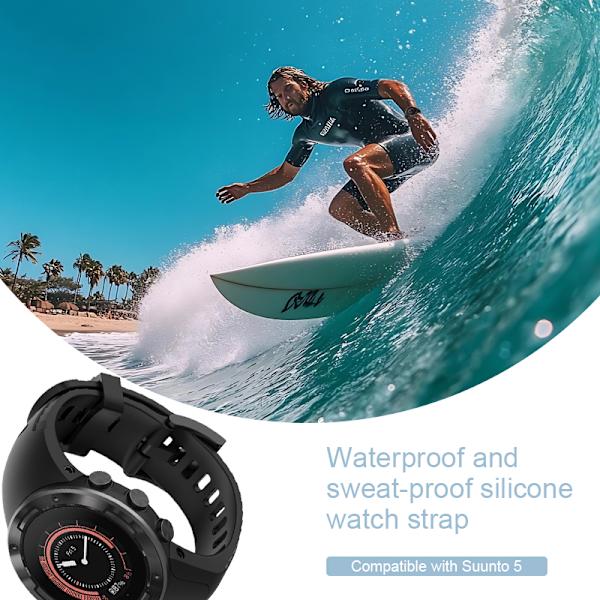 Kellon ranneke Suunto 5 Grey