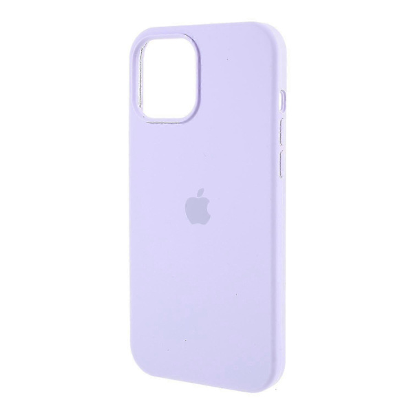 Silkeblød Solid Silikone Cover til iPhone 12 Mini Light purple
