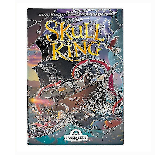 Skull King Engelsk Version Brætspil Kort
