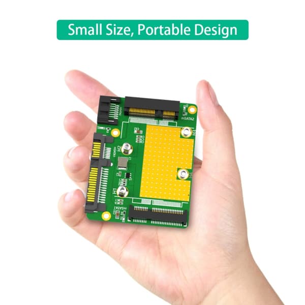 To Msata SSD til Sata3.0 To Adapter 6Gdps SSD Konverter