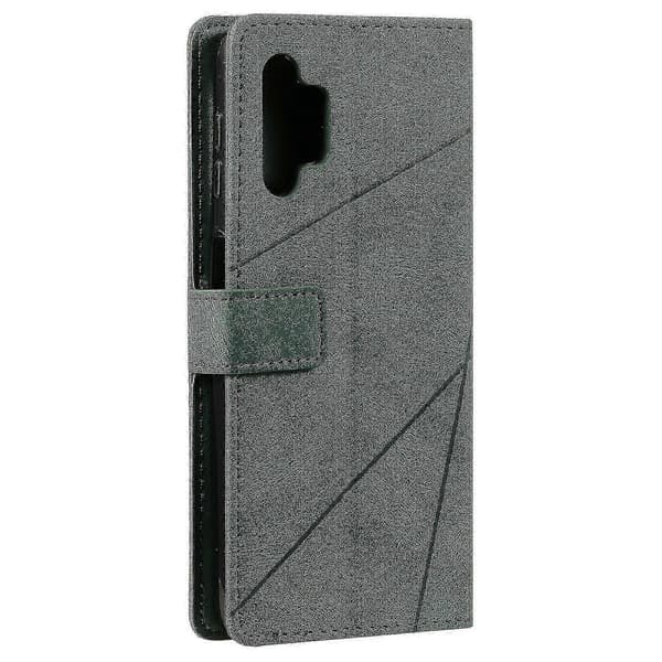 Till Samsung Galaxy A32 5g Läderfodral Green
