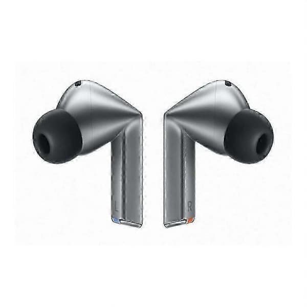 Trådlösa Bluetooth-hörlurar, brusreducering, optimerade ljudeffekter, omdesignad bekväm passform, silver.