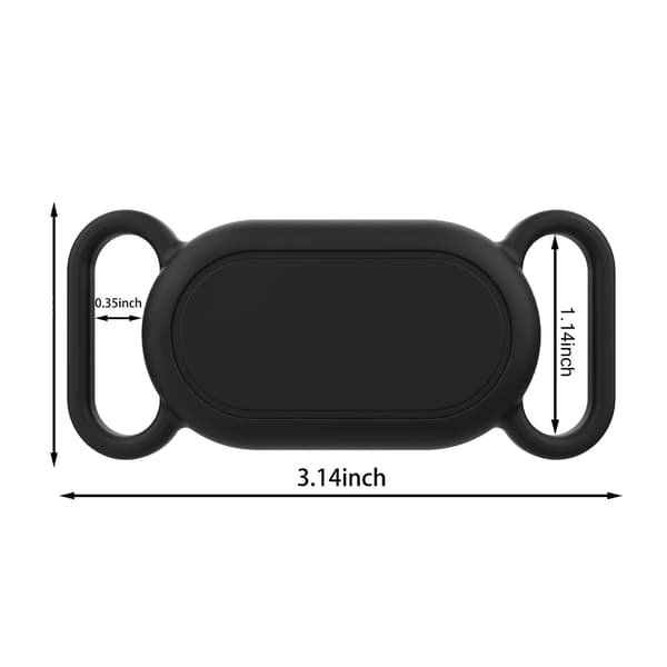 Silikoninen suojakotelo Samsung Galaxy SmartTag2:lle Black