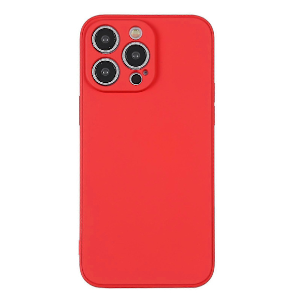 Silikone telefoncover til iPhone 14 Pro Red