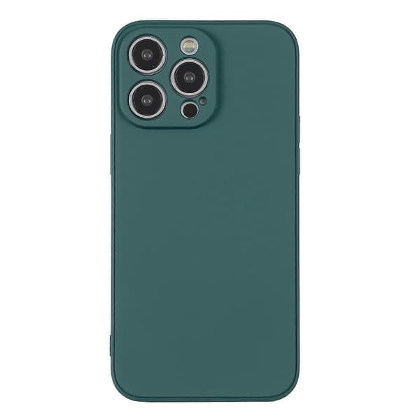 Silikone telefoncover til iPhone 14 Pro Deep Green