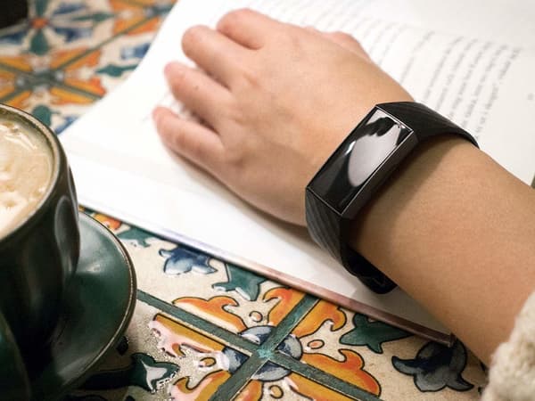 Fitbit Charge 3/4 ranneke silikoni (S) Black