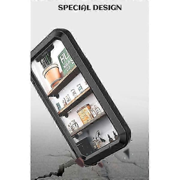 LOVE MEI Metalldeksel til iPhone 12 Silver