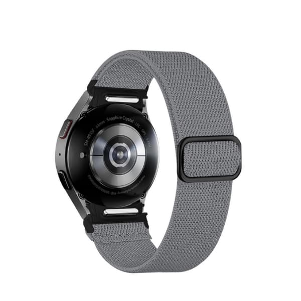 Samsung Galaxy Watch 6 Armband med Justerbart Spänne Dark grey