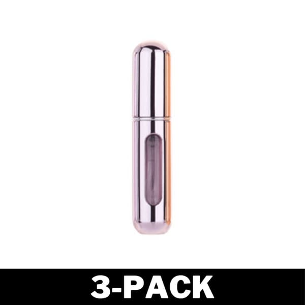 Genopfyldelig Parfume Flaske - Metallic Rosa 32 2-Pack