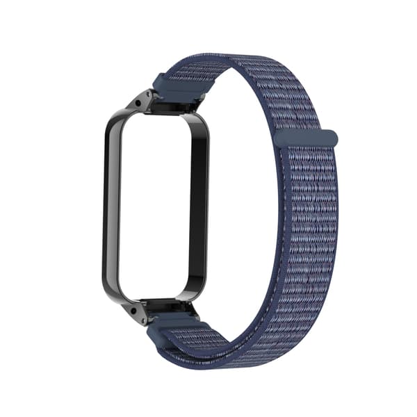 Nylon urrem til Xiaomi Redmi Band 2/8 Active Dark blue