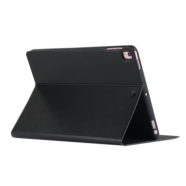 iPad cover til iPad 10.5/10.2 tommer TPU/PU læder Sort 9