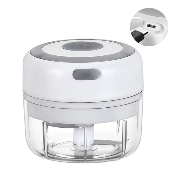 Elektrisk Mini Dicer / Kutter - 100 ml Hvit 110
