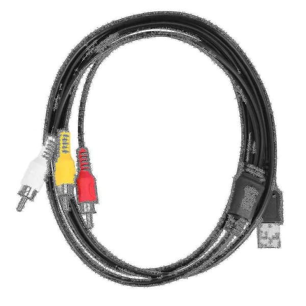 3 RCA-USB-kaapeli