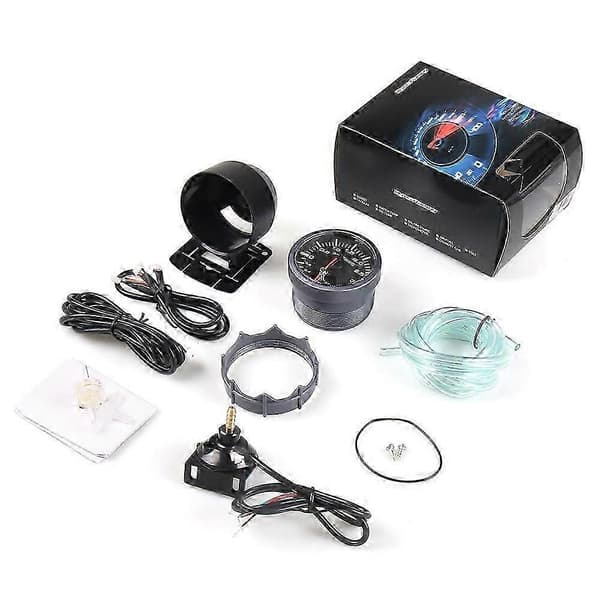 60MM Bil Turbo Boost Måler 3Bar + Justerbar Turbo Boost Controller Kit 1-30PSI IN-CABIN Bilmåler with Blue Controller