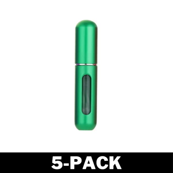 Genopfyldelig Parfume Flaske - Grøn 16 1-Pack