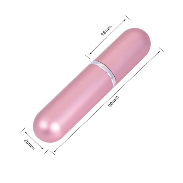 Mini påfyllbar sprayflaske for parfyme 6 ml Silver