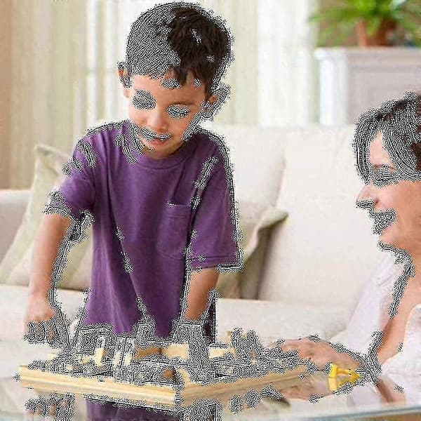 Træbrætspil, 4 spillere Shut The Box terningespil