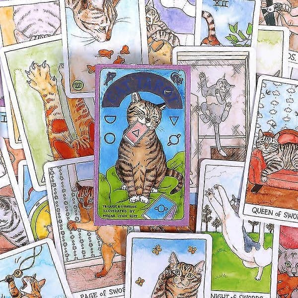 Kat Tarot Engelsk Brætspil Spådom Forudsiger Multiplayer Spil