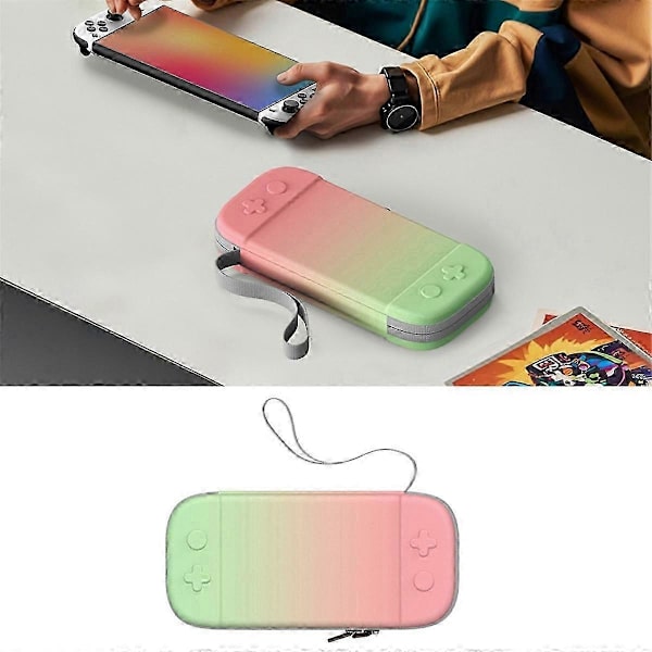 Resefodral för Nintendo Switch 2 Skyddsfodral Gradientfärg