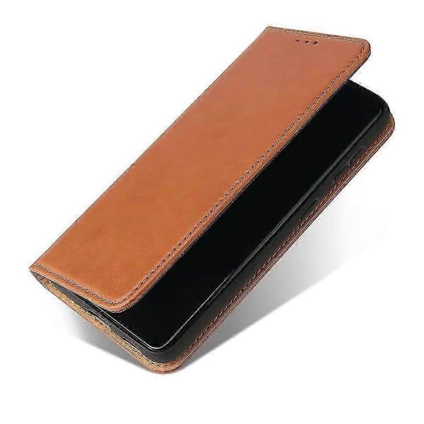 PU-läderfodral för Samsung Galaxy S21+ 5G Brown