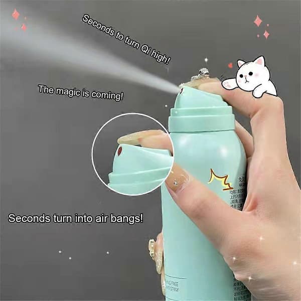 Tørshampoo pulver hårspray